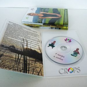 CD omot za Amrita Yoga, reklamna agencija