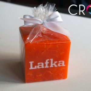Božićne sveće sa logotipom, reklamna agencija
