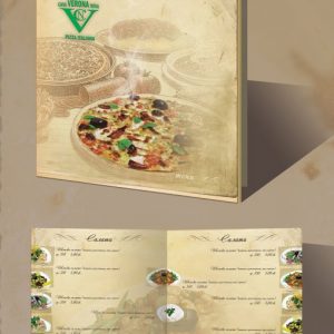 Meni za restorane - Izrada logo-a i dizajna, reklamna agencija