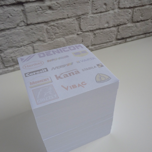 Blok kocka za beleske, blok kocka za beleške, Reklamna agencija